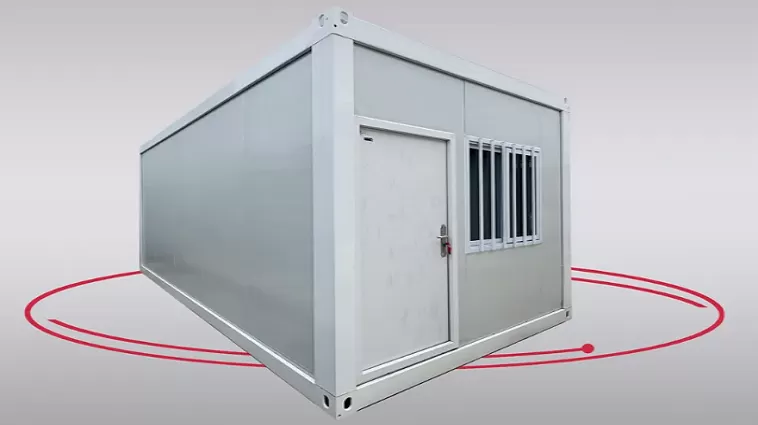 Container house for commercial application solutions