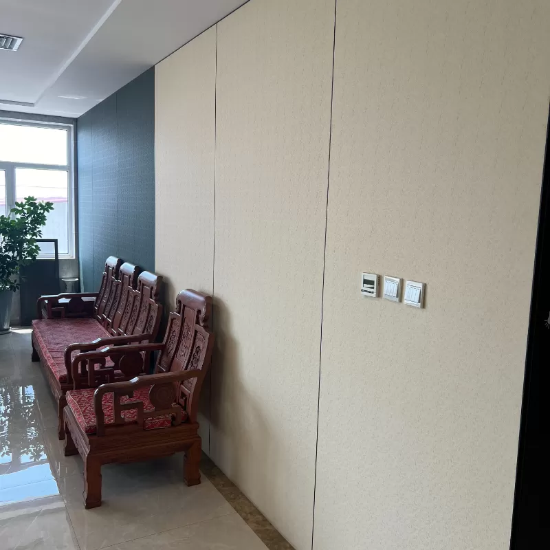 Fiber Flat Board waterproof fireproof bamboo wood co-Extrusion Decorative Panel for Home PVC Wall Panels